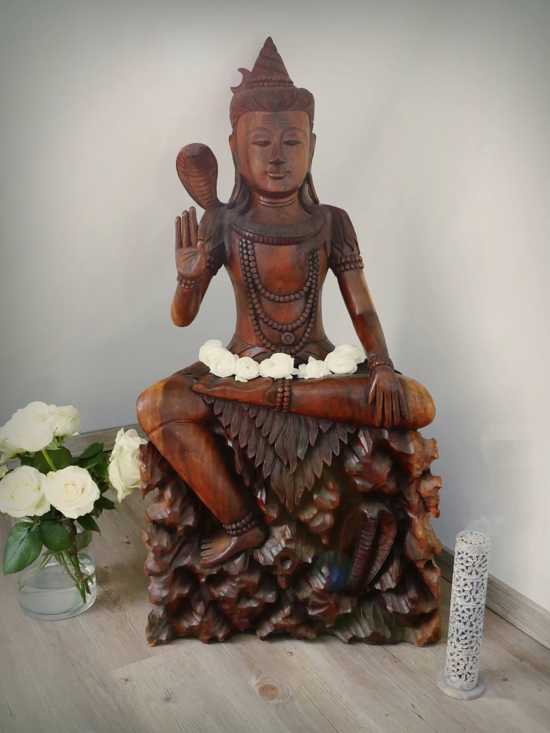 Shiva im Yogastudio